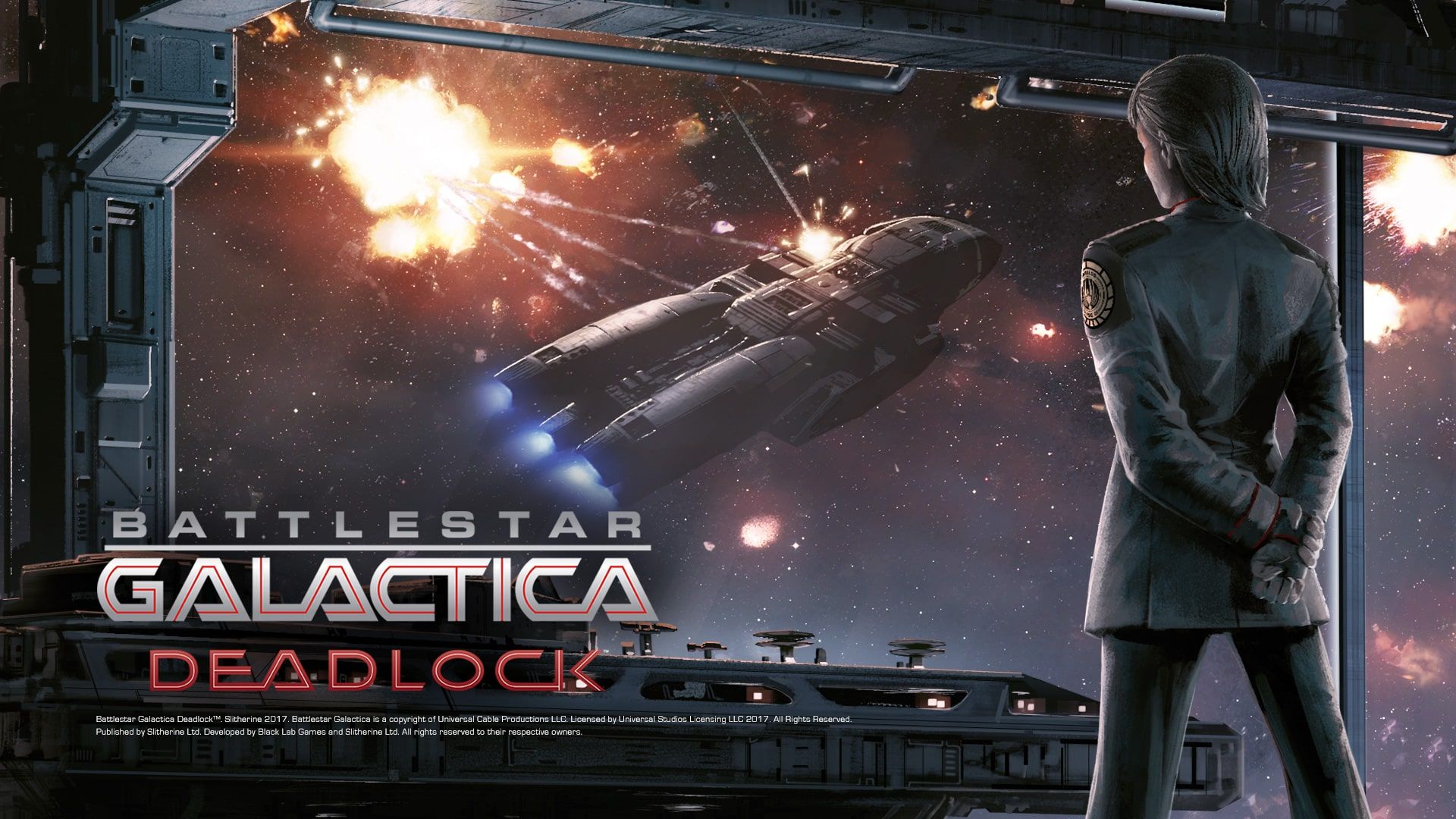 Battlestar Galactica Deadlock Trophies cover image