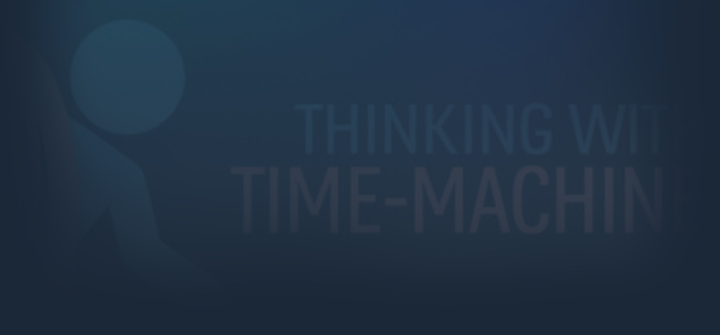 Thinking with Time Machine cover image