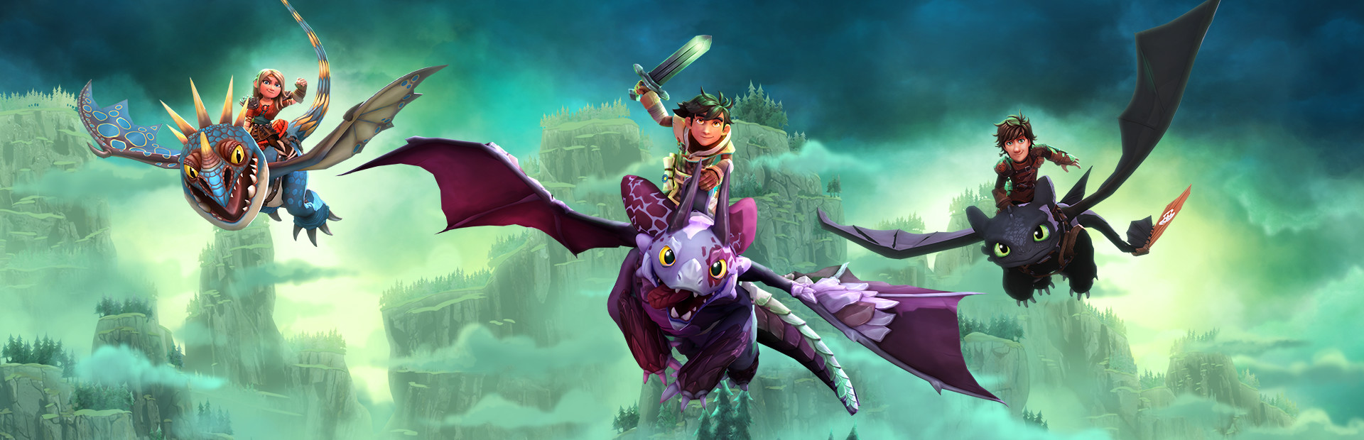 DreamWorks Dragons: Dawn of New Riders cover image