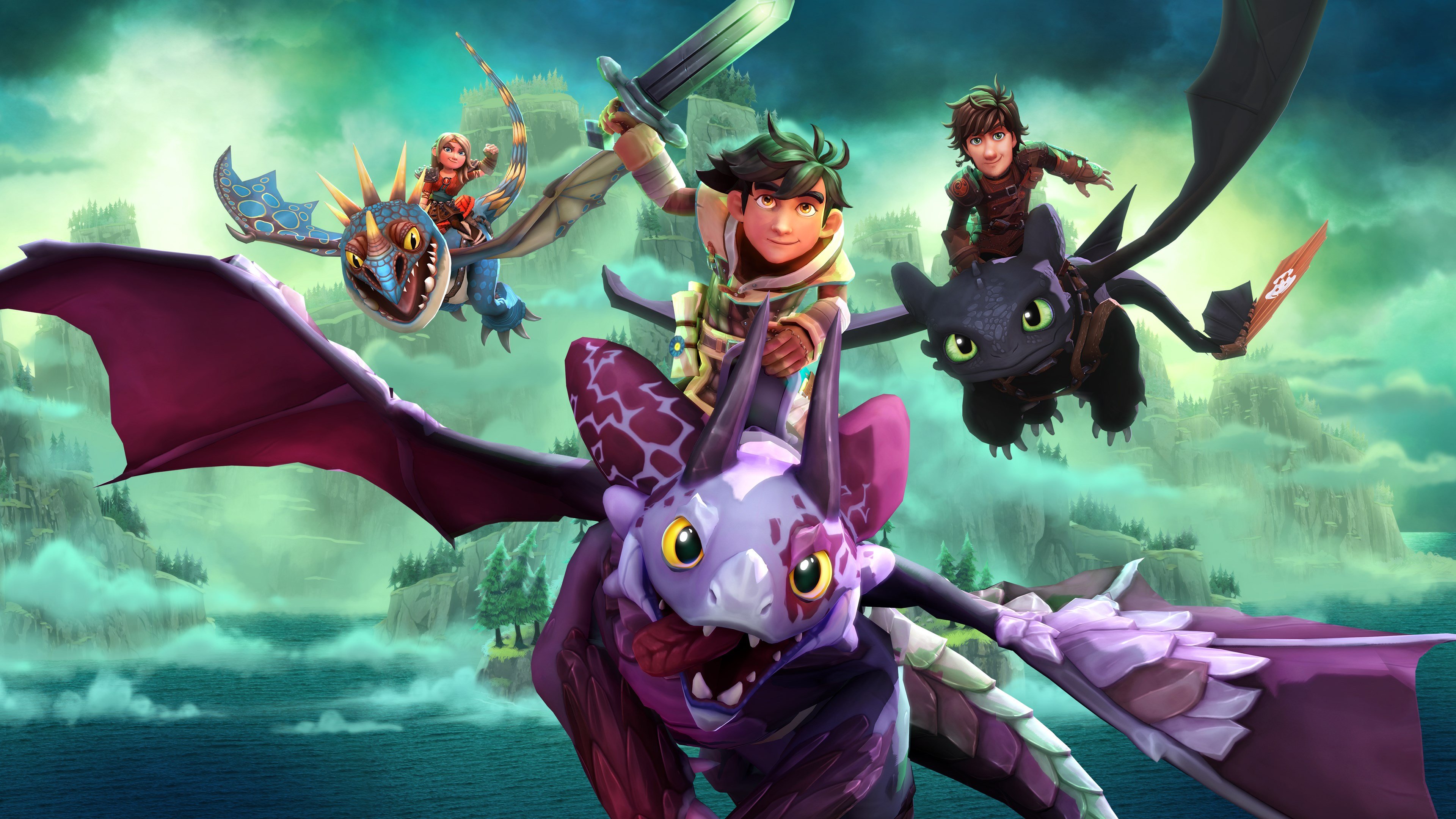 DreamWorks Dragons Dawn of New Riders cover image