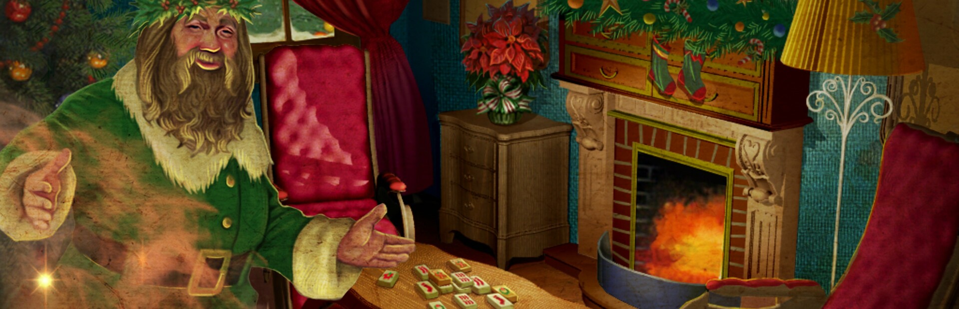 Christmas Mahjong cover image