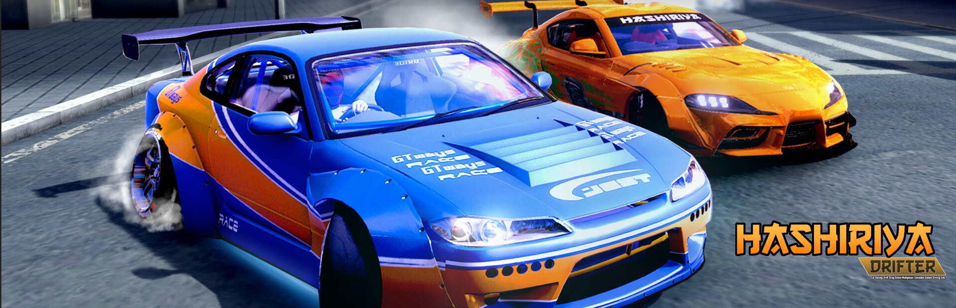 Hashiriya Drifter-Online Drift Racing Multiplayer (DRIFT/DRAG/RACING) cover image