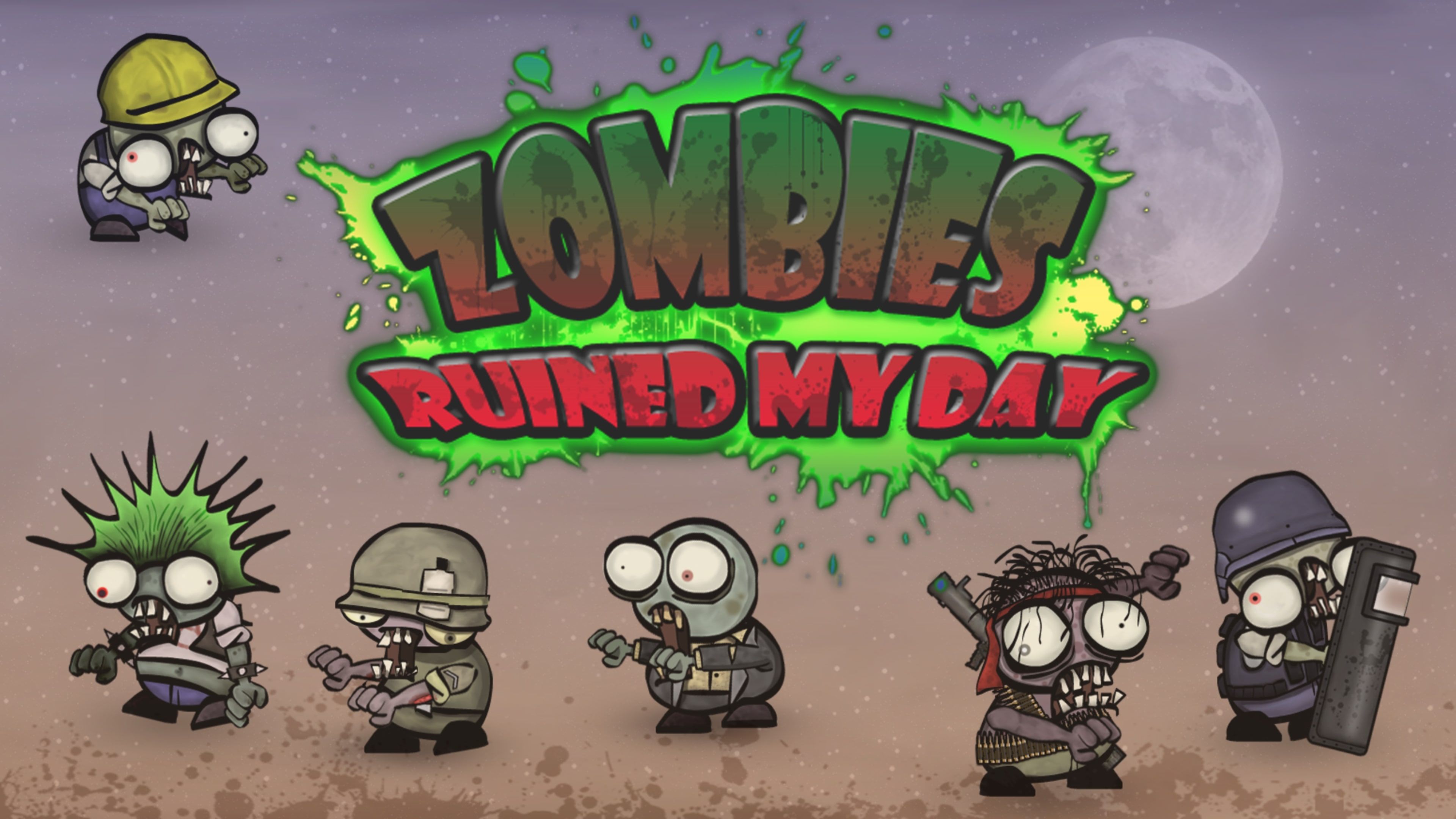 Zombies ruined my day cover image