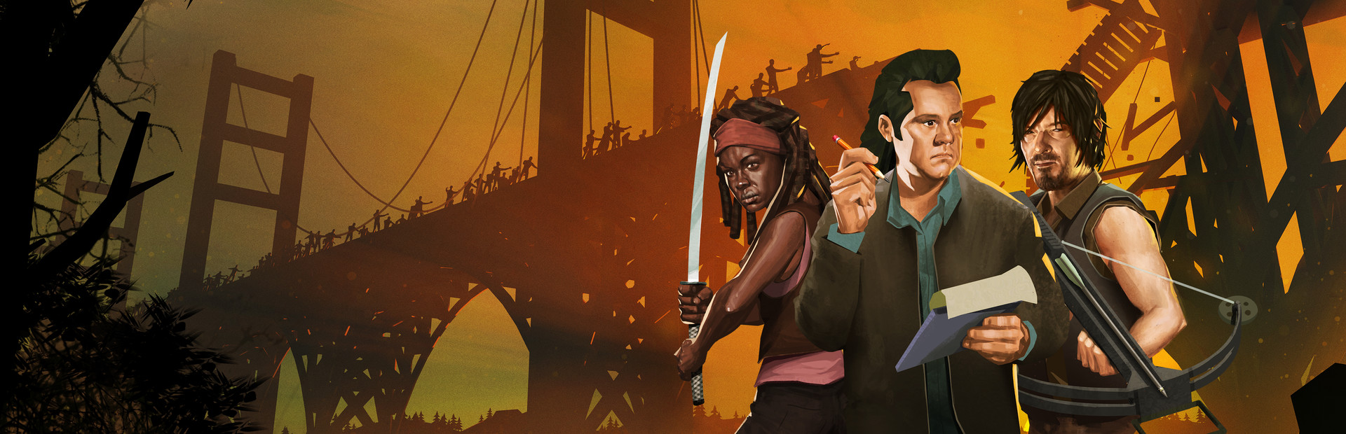 Bridge Constructor: The Walking Dead cover image