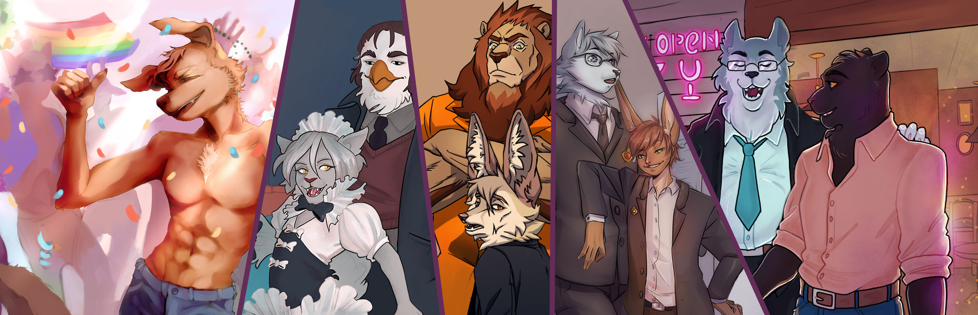 Love Stories: Furry Shades of Gay cover image