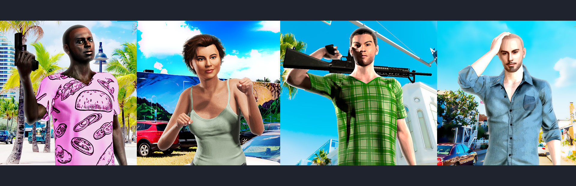 GangV | VR & PC Battle Royale cover image