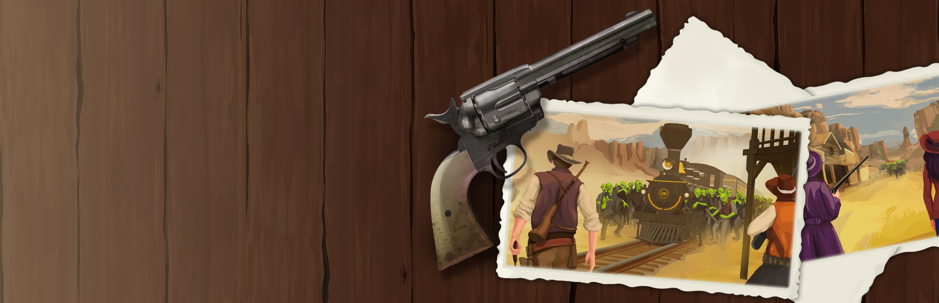 Gunslingers & Zombies cover image
