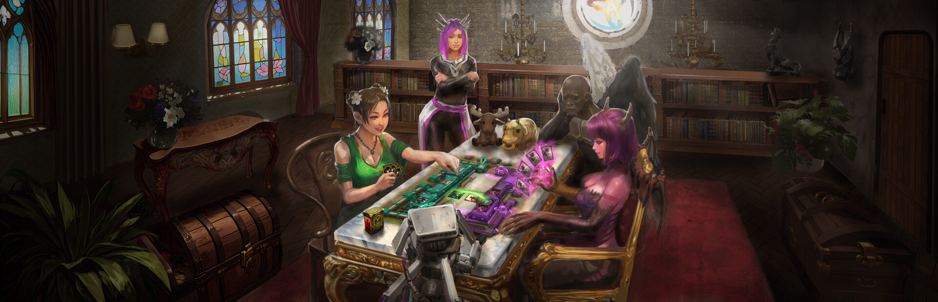 Infinity Wars: Animated Trading Card Game cover image
