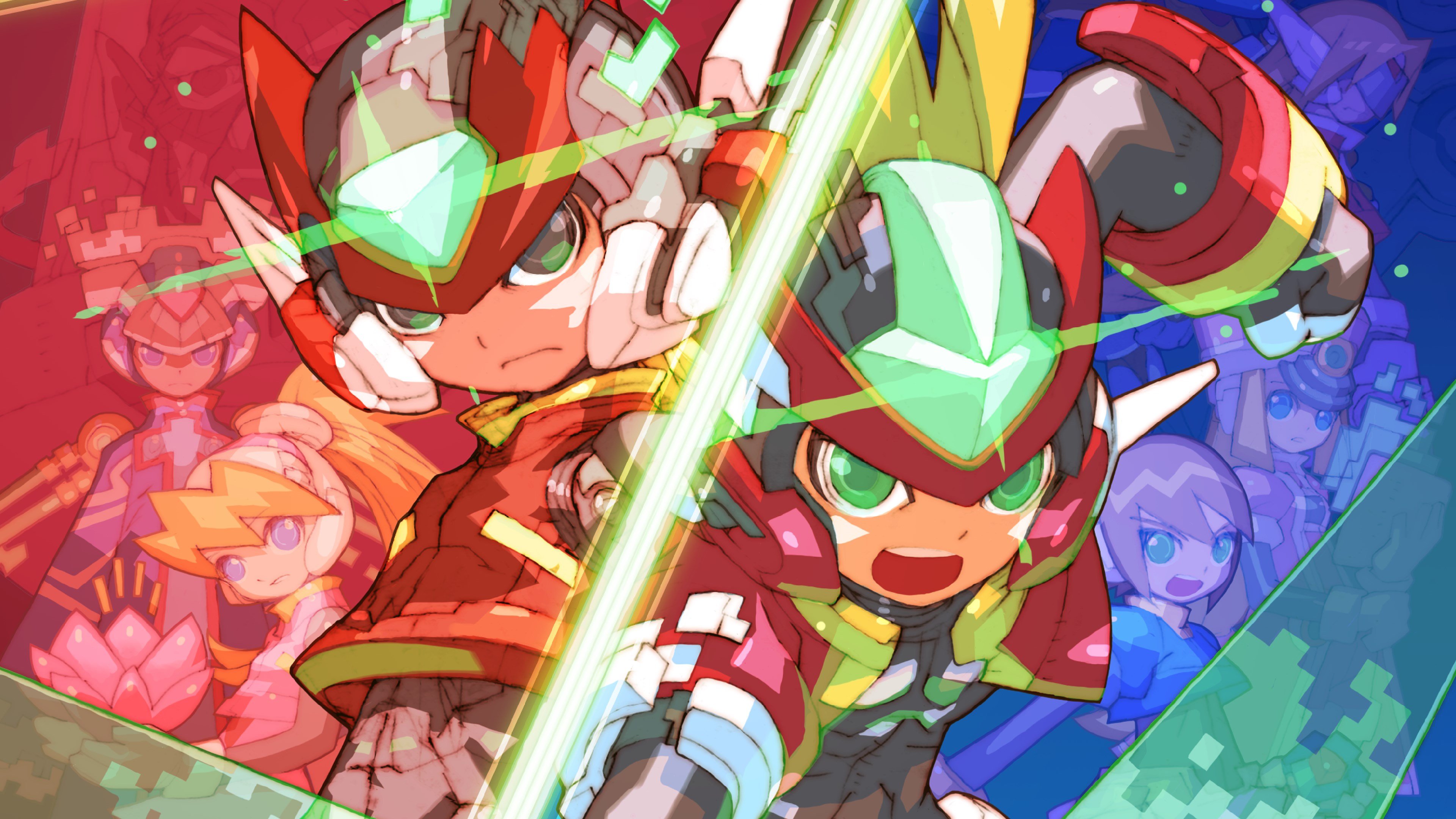 Mega Man Zero/ZX Legacy Collection cover image