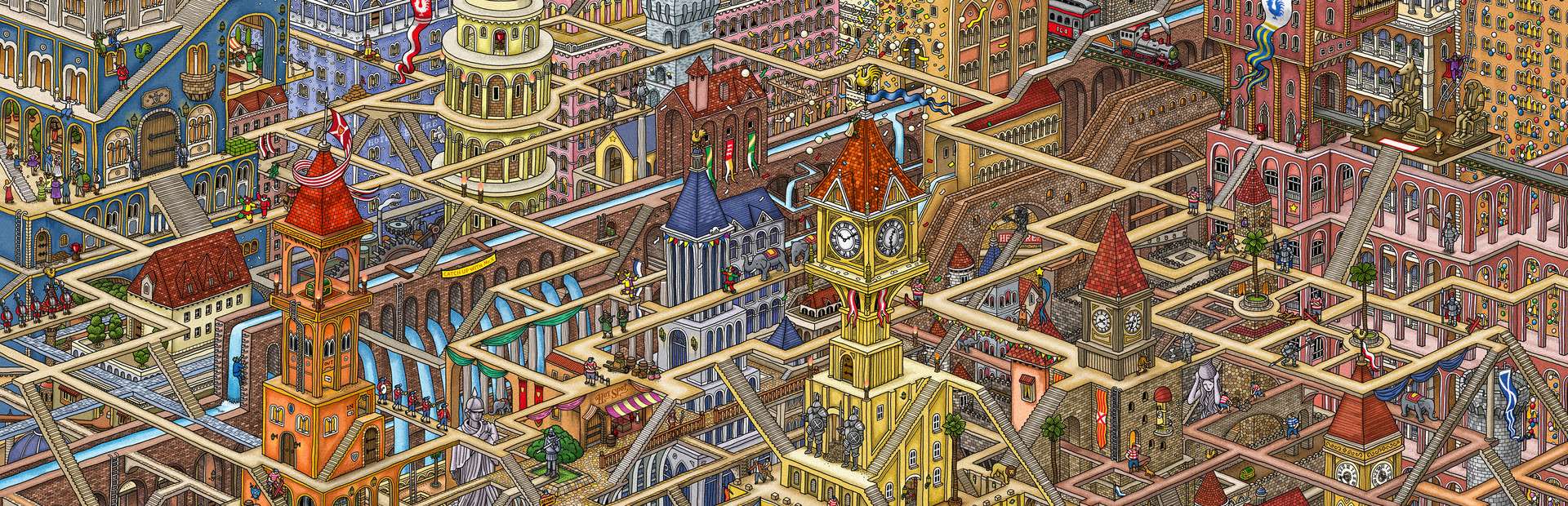 Labyrinth City: Pierre the Maze Detective cover image