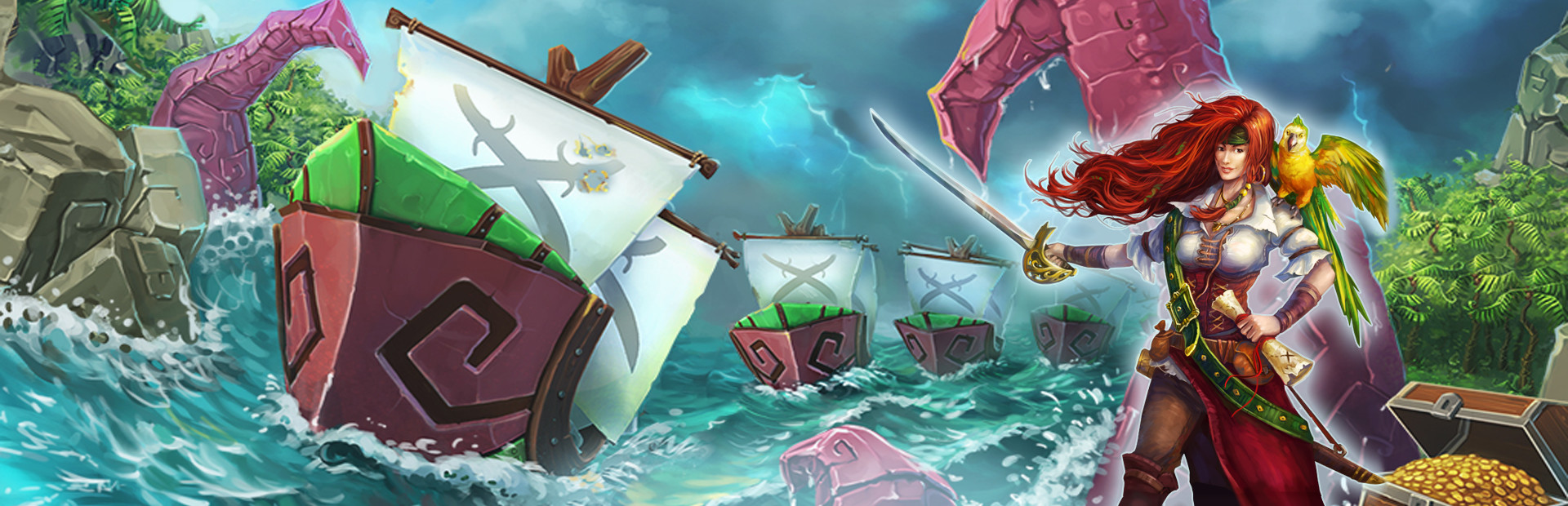 Fill and Cross Pirate Riddles cover image
