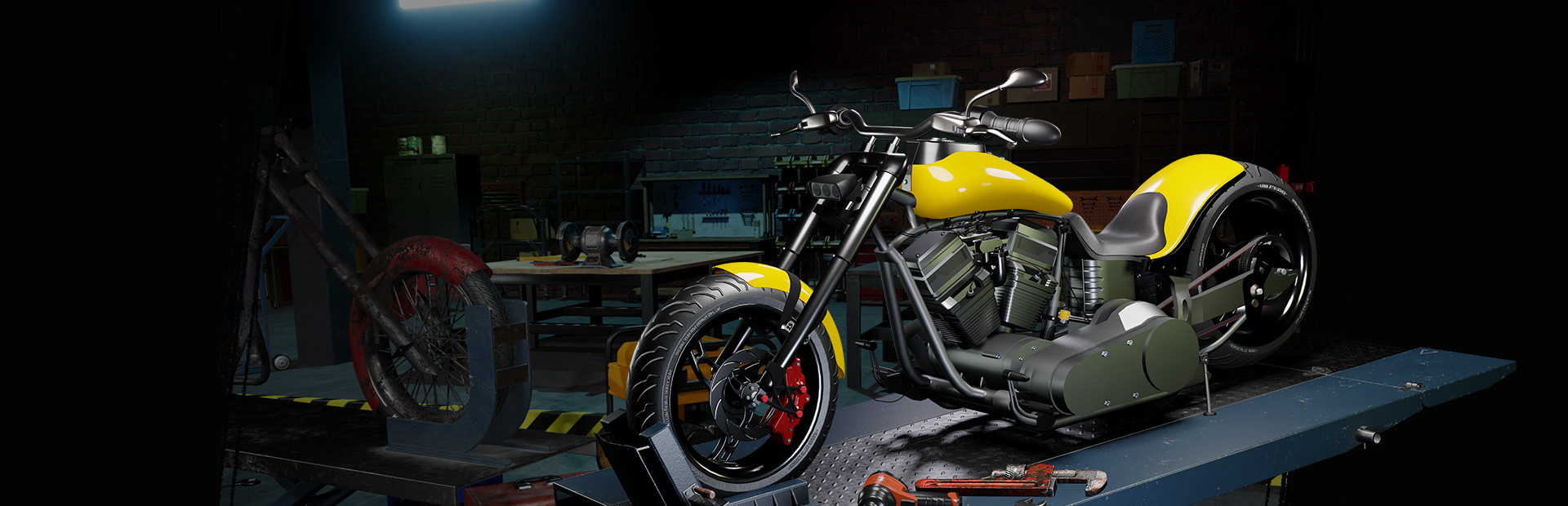 Motorcycle Mechanic Simulator 2021 cover image