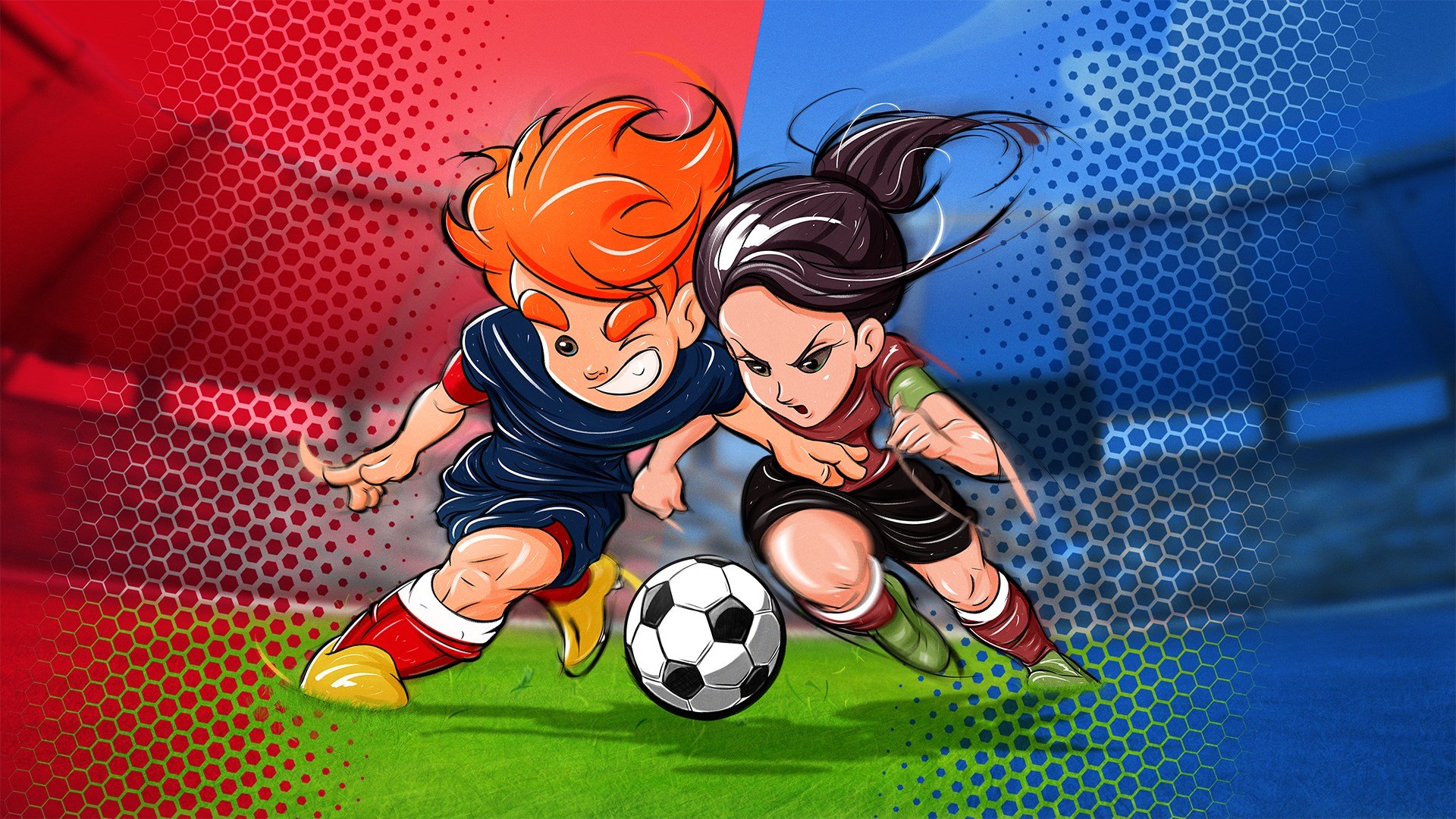 Super Soccer Blast: America vs Europe cover image