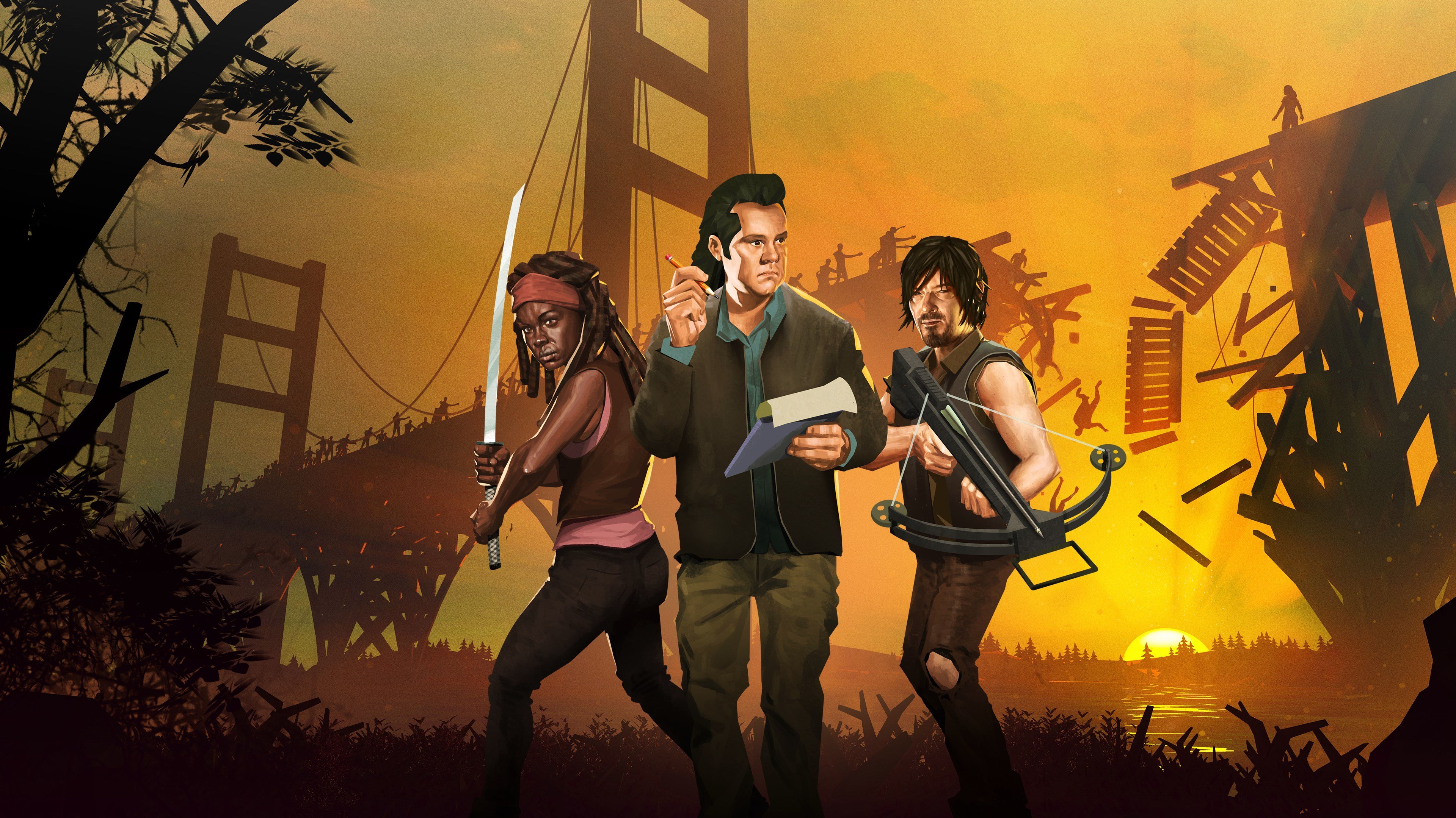 Bridge Constructor: The Walking Dead cover image