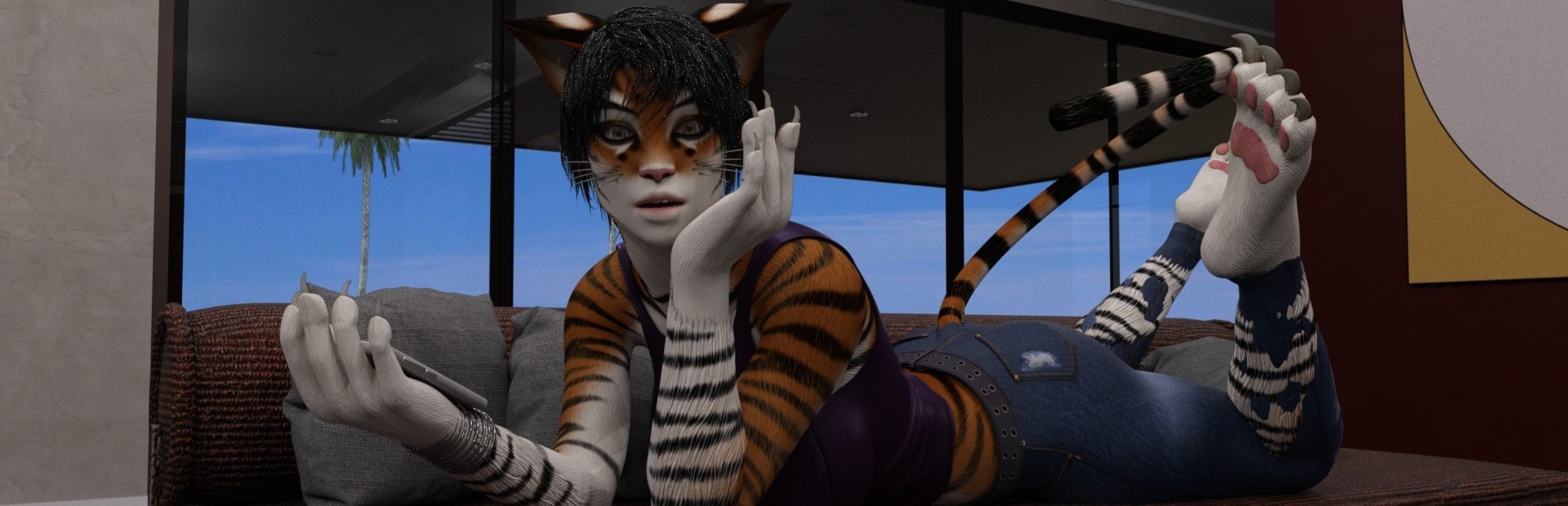 Furry house cover image