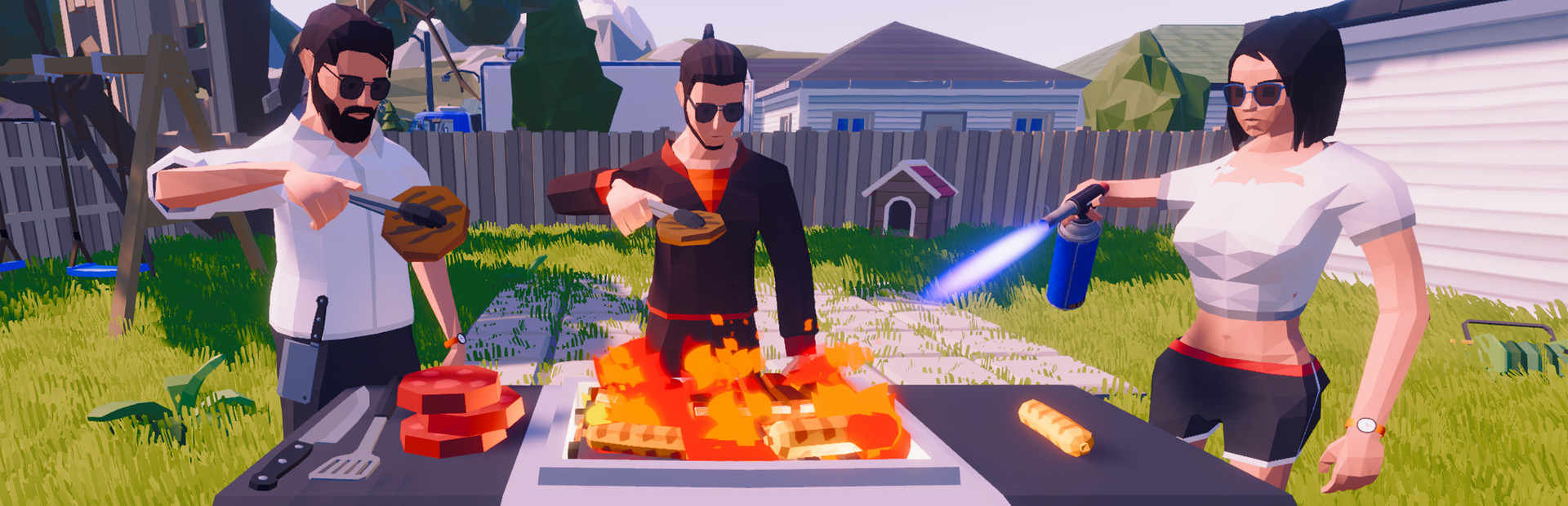 BBQ Simulator: The Squad cover image