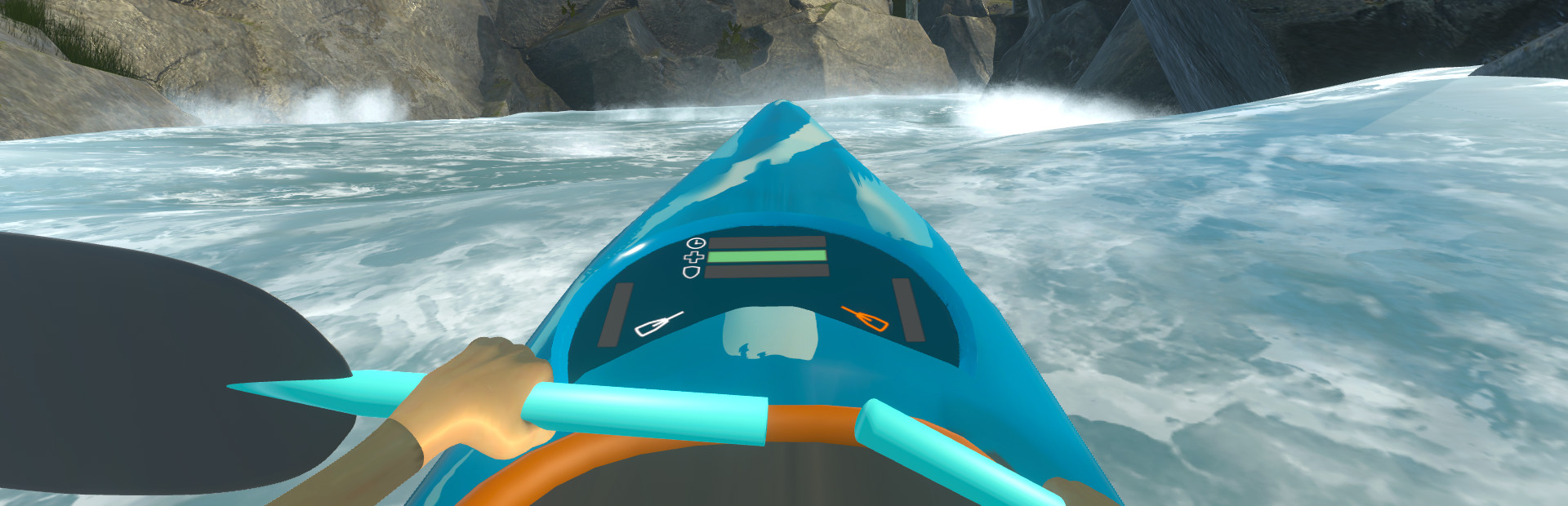 DownStream: VR Whitewater Kayaking cover image