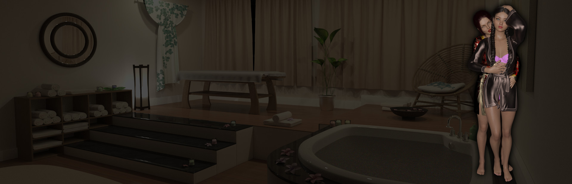Jigsaw Puzzle - Futanari Massage cover image
