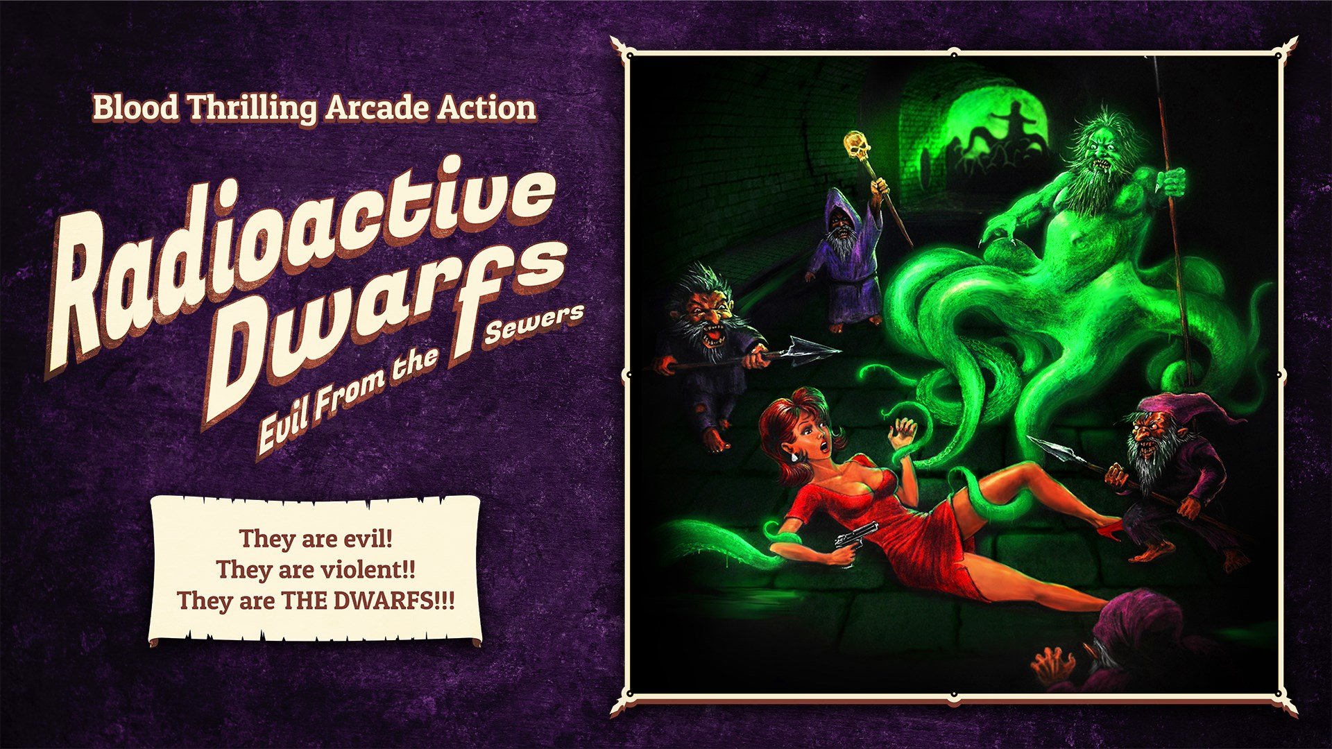 Radioactive Dwarfs: Evil From the Sewers cover image