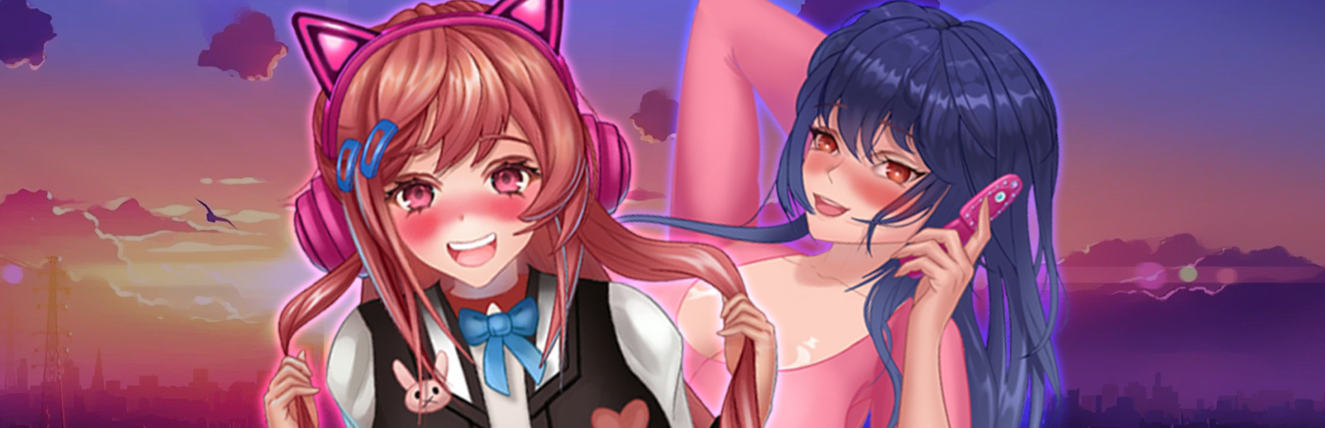 Gamer Girls: Dating Sim cover image