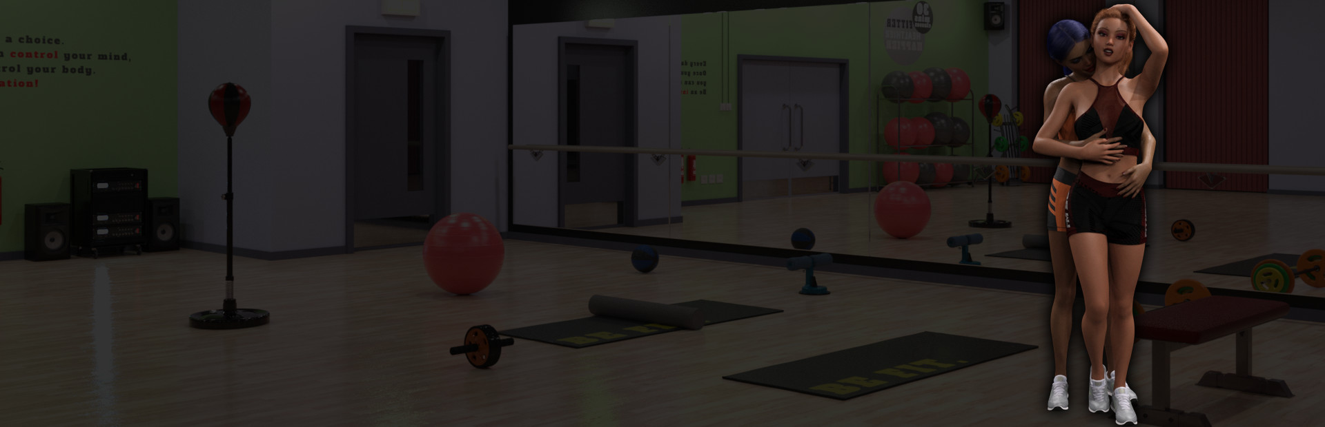 Futanari Sex - The Gym cover image