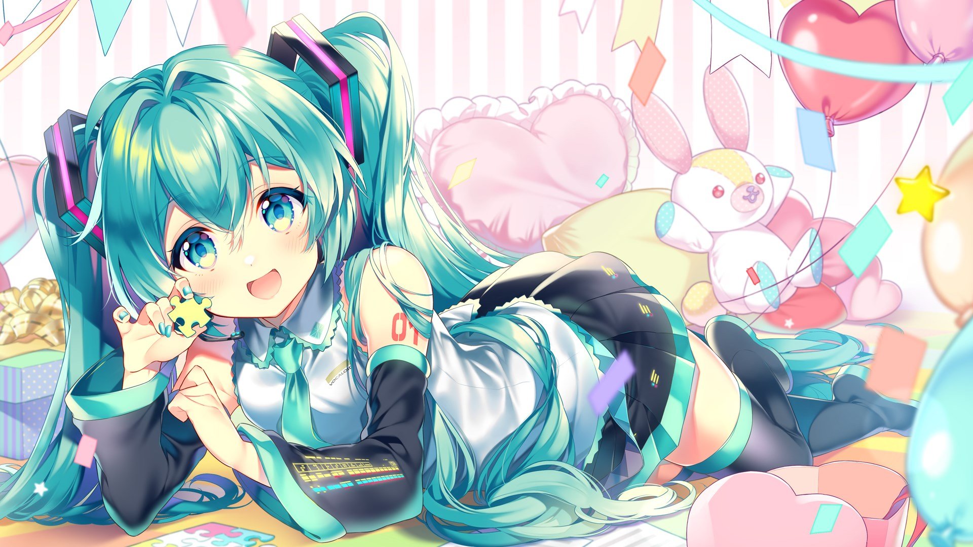 Hatsune Miku Jigsaw Puzzle cover image