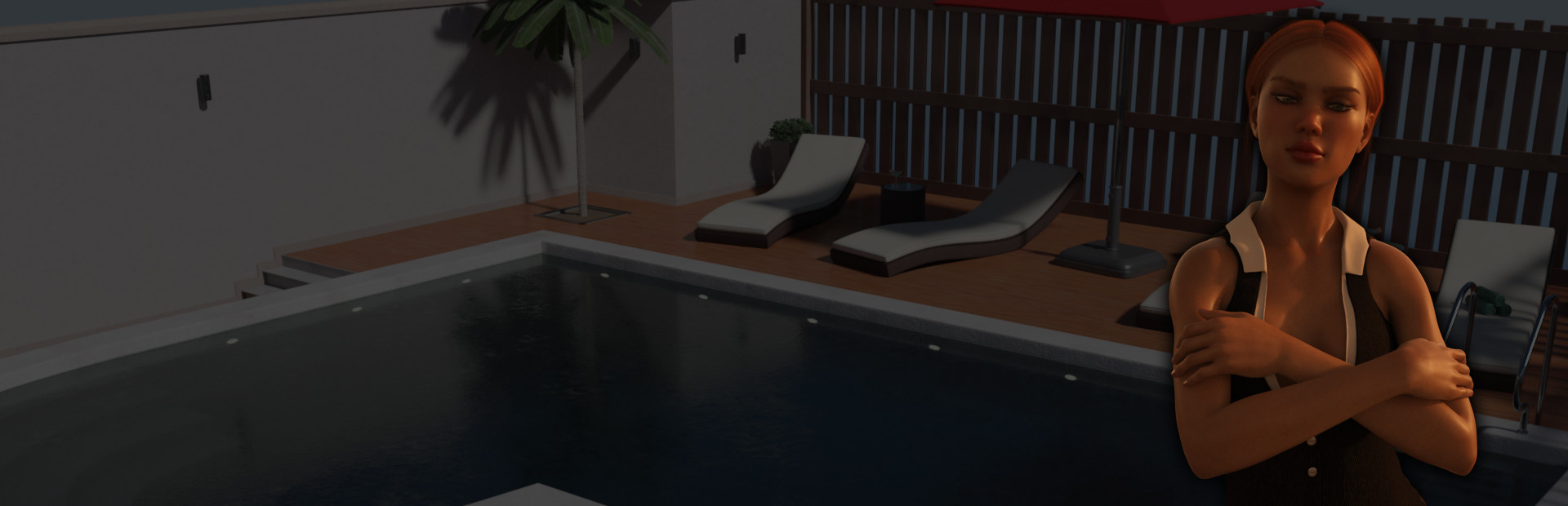 Jigsaw Puzzle - Futanari Pool Party cover image