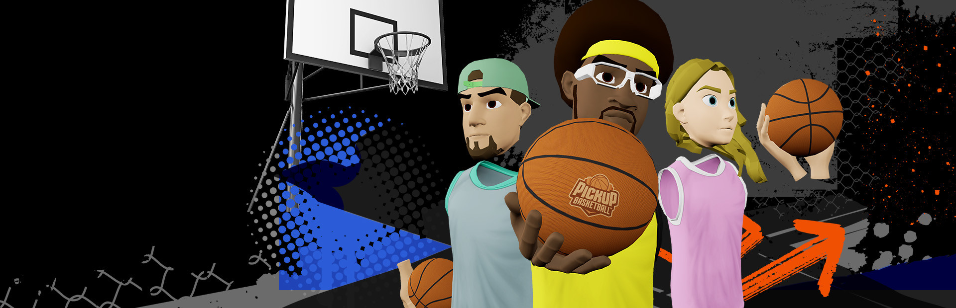 Pickup Basketball VR cover image