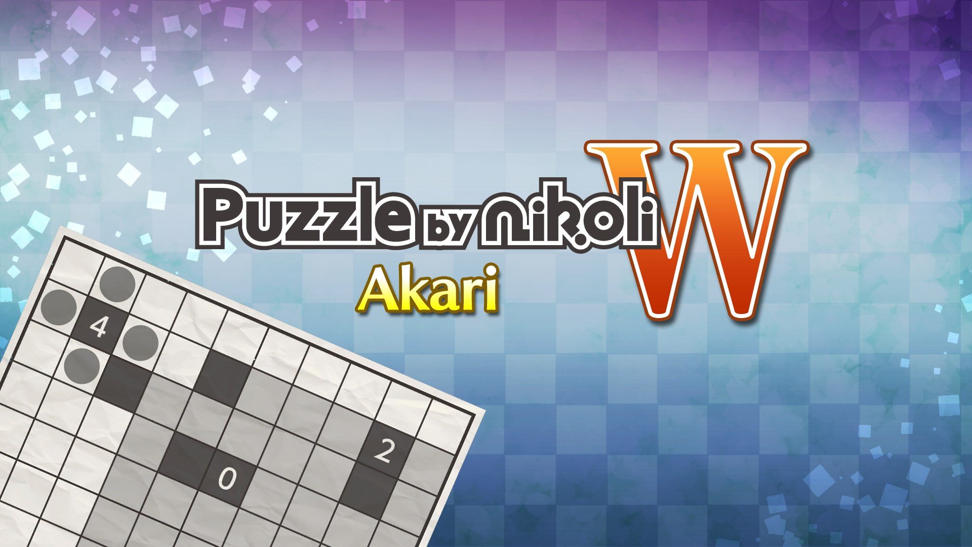 Puzzle by Nikoli W Akari cover image