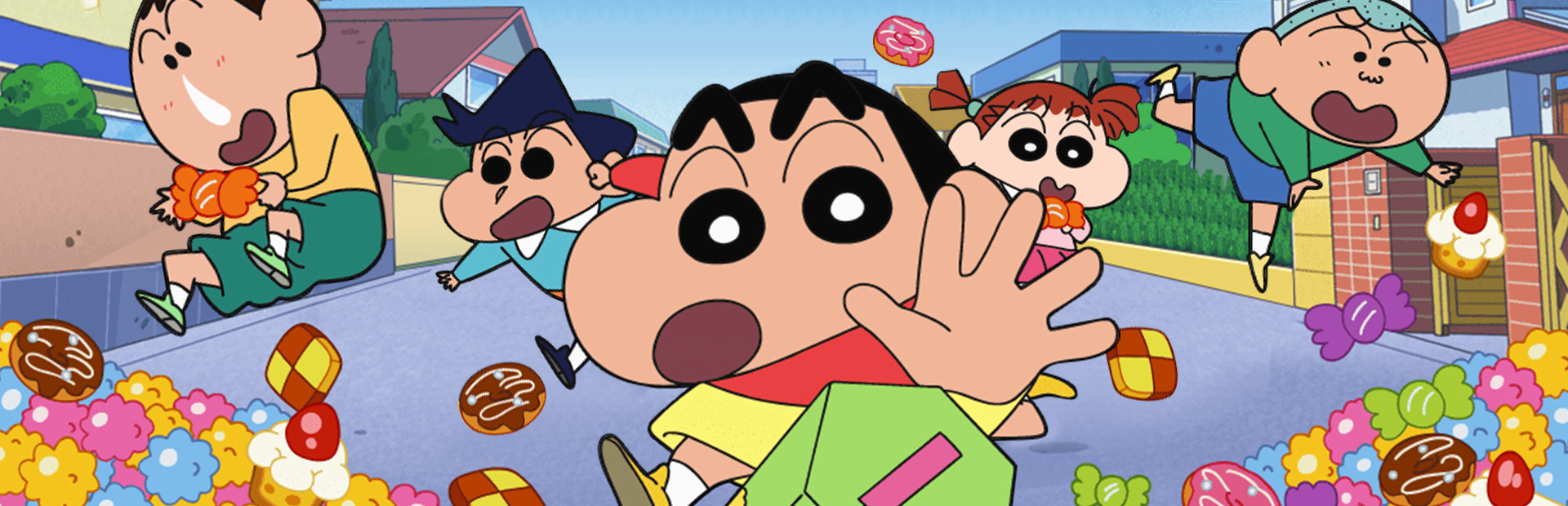 CRAYON SHINCHAN The Storm Called! FLAMING KASUKABE RUNNER!! cover image