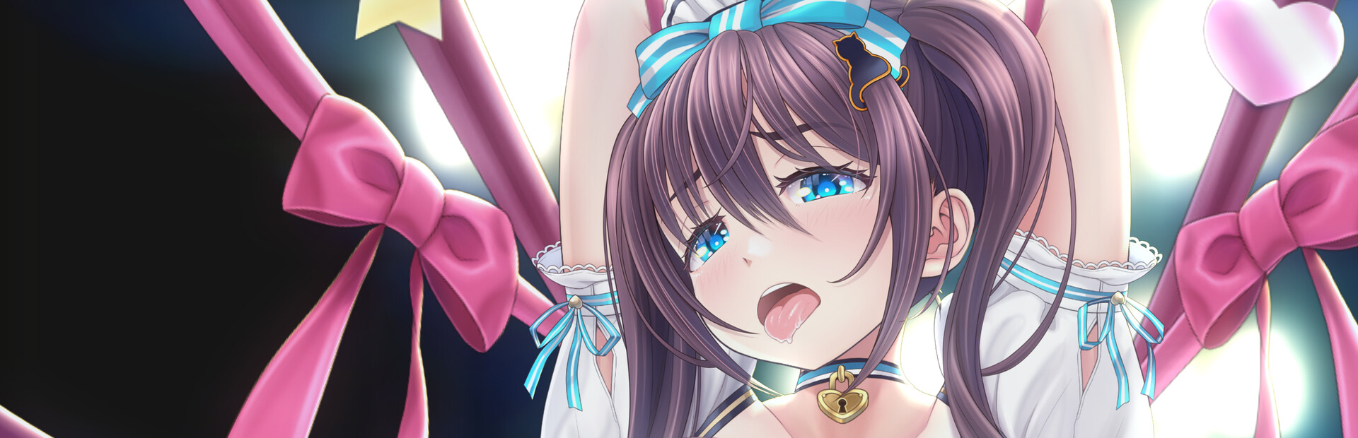 NejicomiSimulator TMA01 - Continuous orgasm training of a big-boob maid with a powerful piston dildo! - (Gapping) cover image