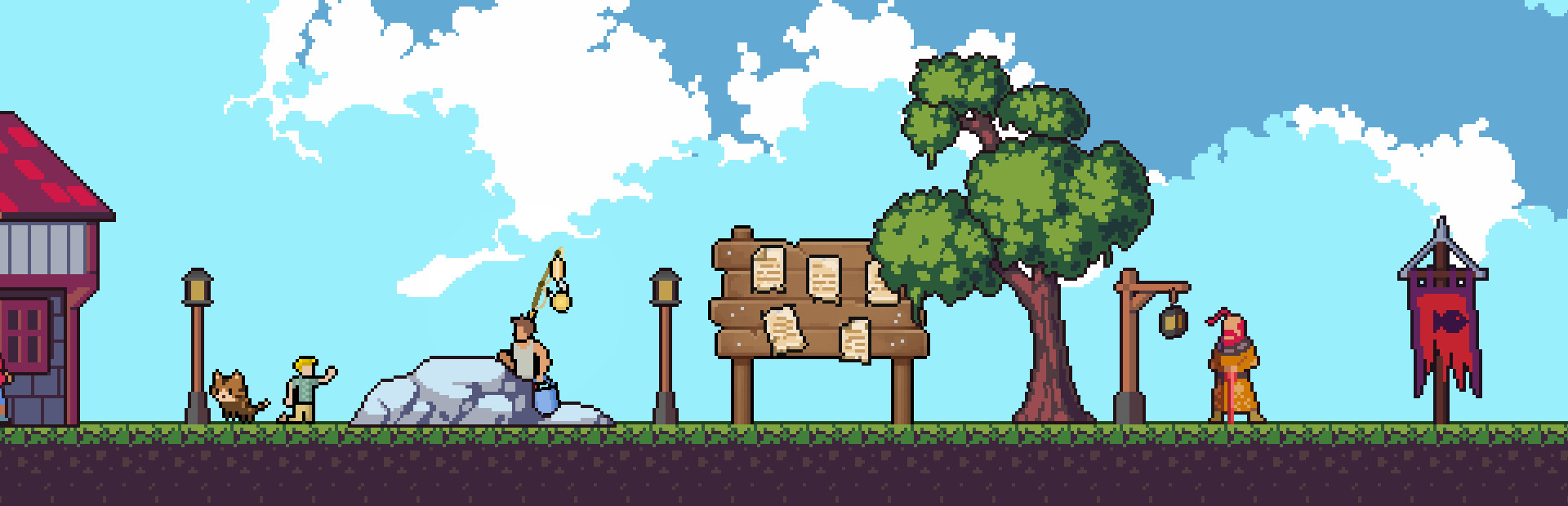 Fantasy Fishing Town cover image