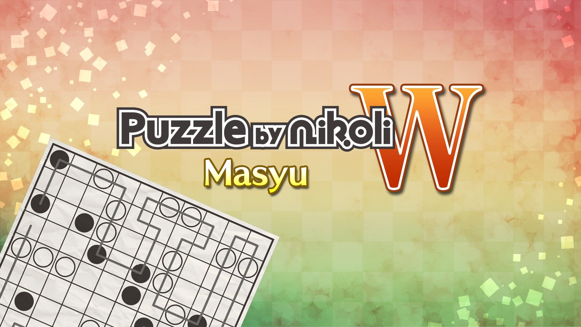 Puzzle by Nikoli W Masyu cover image