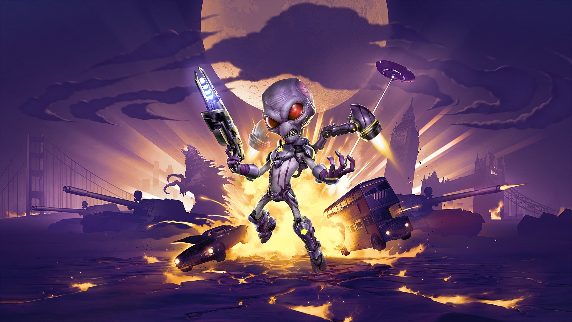 Destroy All Humans! 2 - Reprobed Single Player (X1) cover image