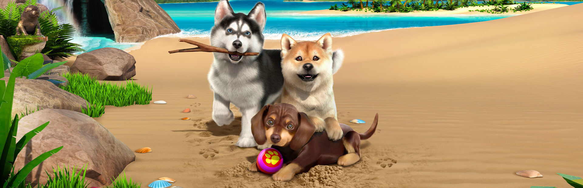 Little Friends: Puppy Island cover image