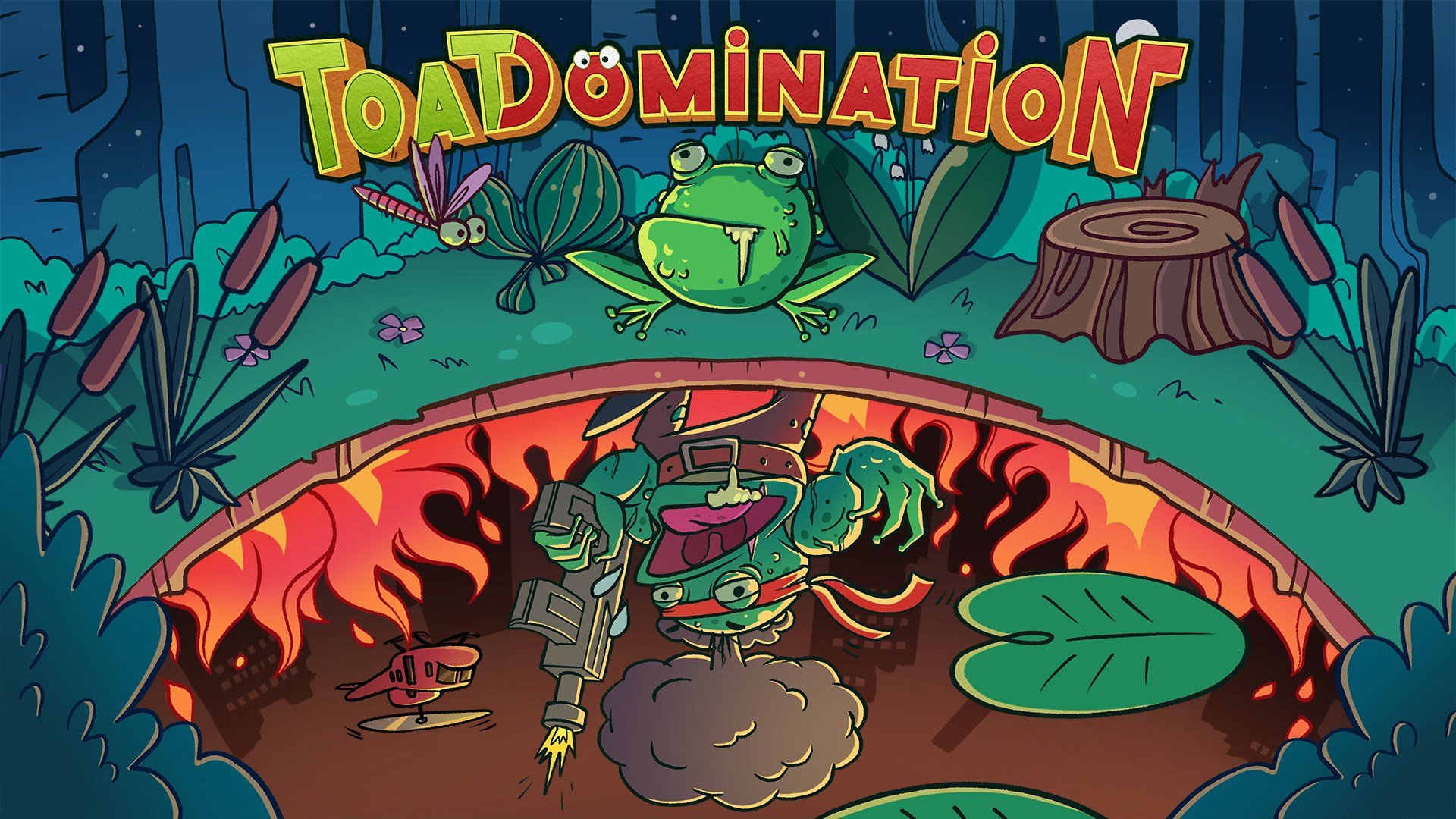 Toadomination cover image