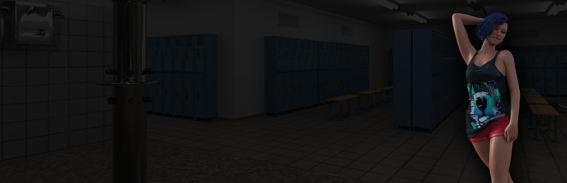 Sex Simulator - Locker Room cover image