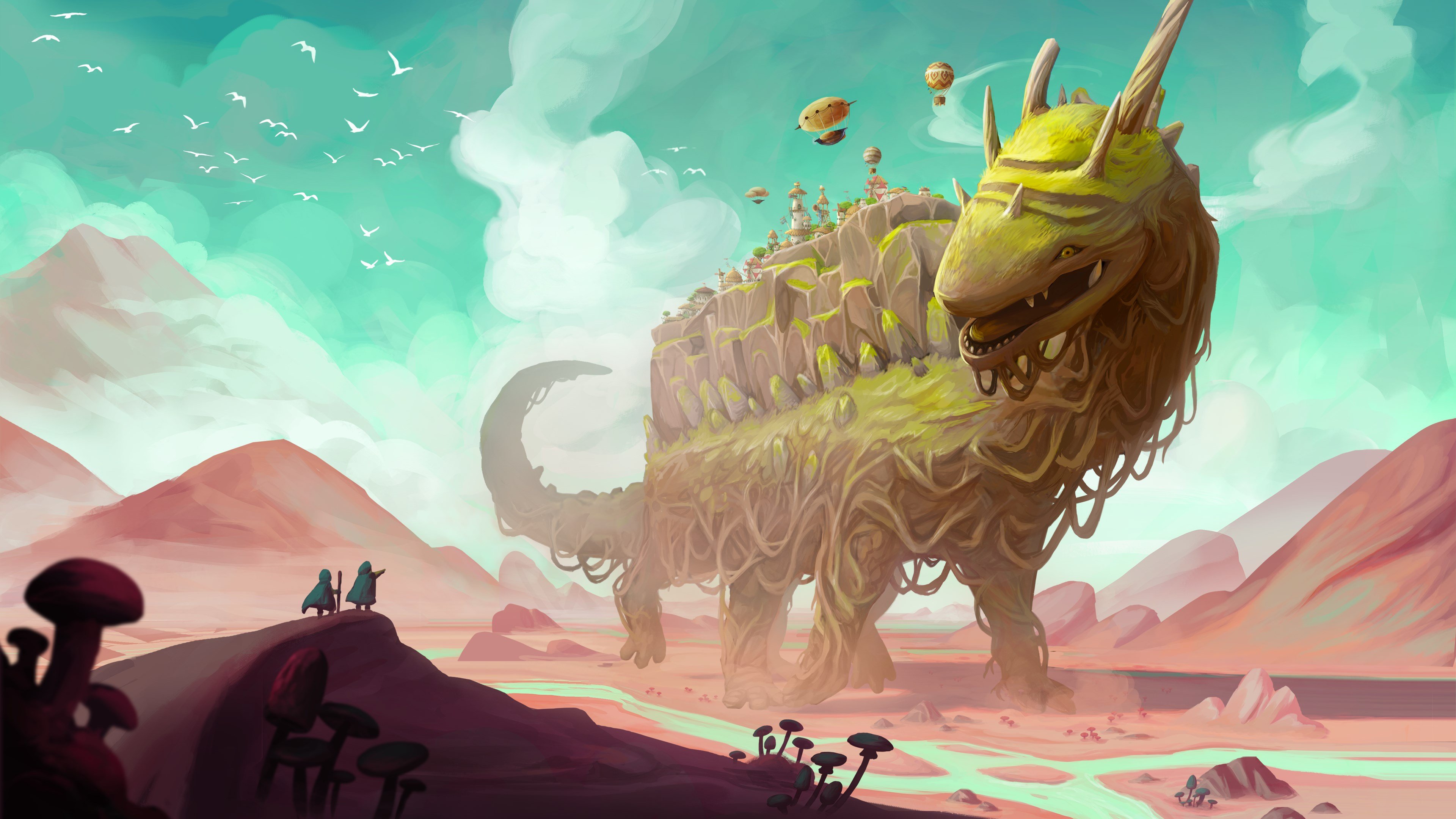 The Wandering Village (Game Preview) cover image