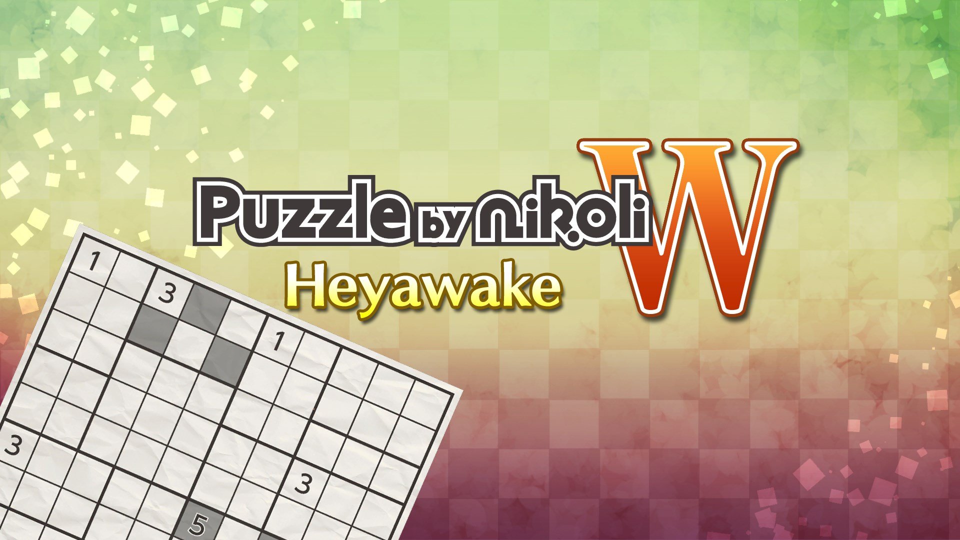 Puzzle by Nikoli W Heyawake cover image