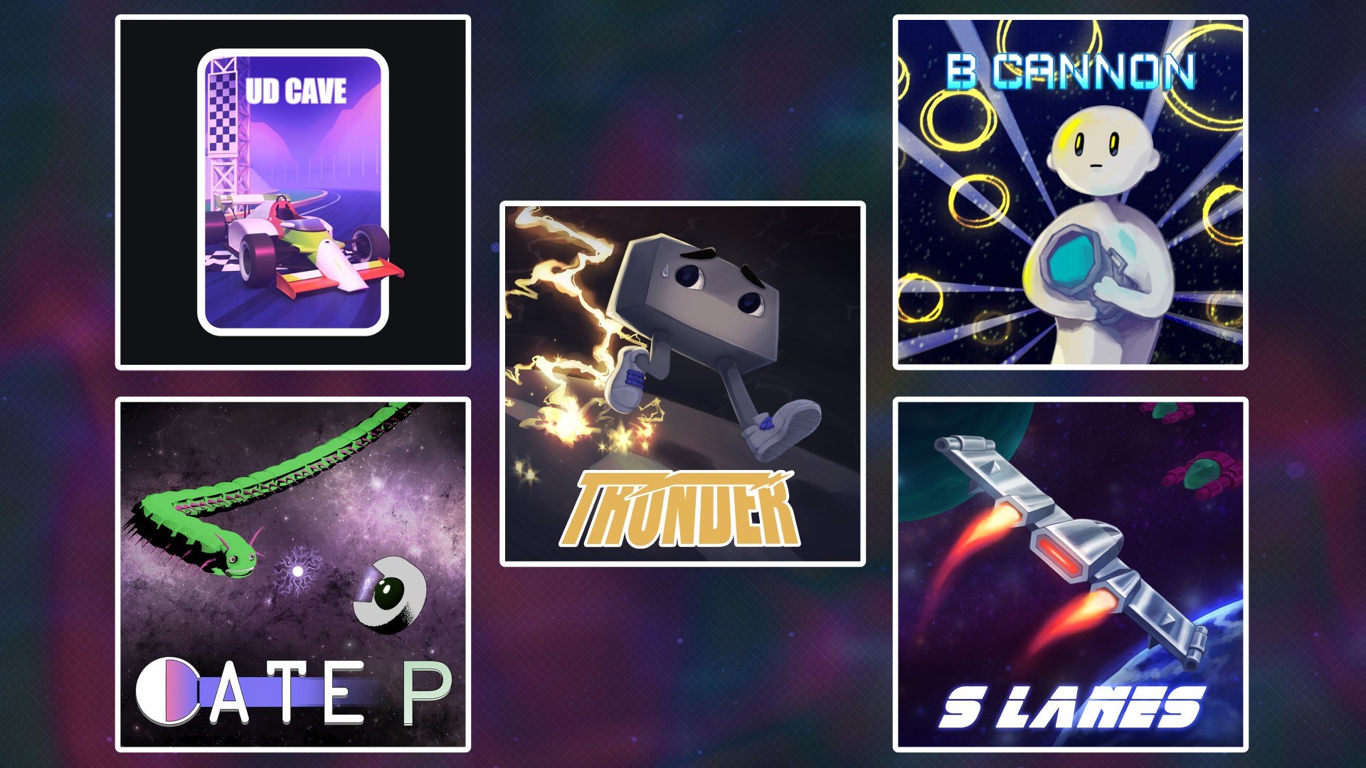 One Button Games 5-in-1 (for Windows 10) cover image