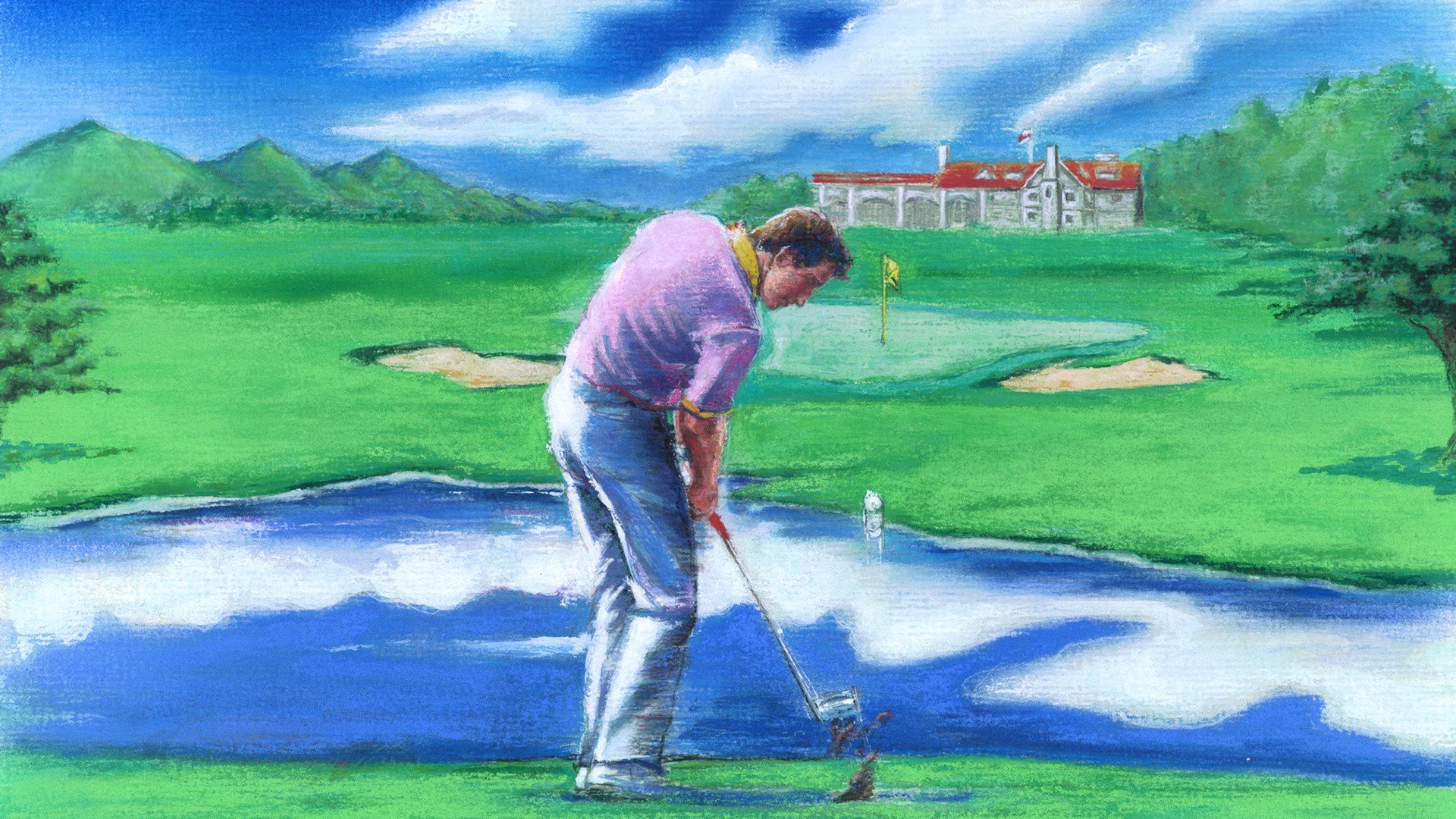 ACA NEOGEO TOP PLAYERS GOLF cover image