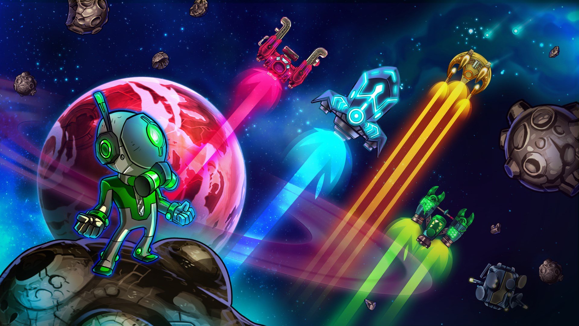 In Space We Brawl: Full Arsenal Edition cover image