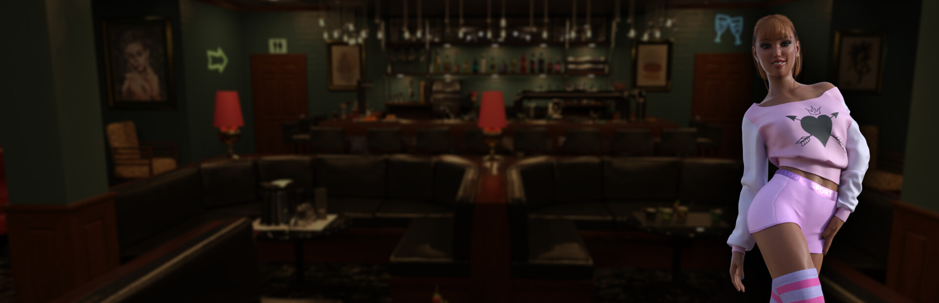 Sex Simulator - Naughty Waitress cover image