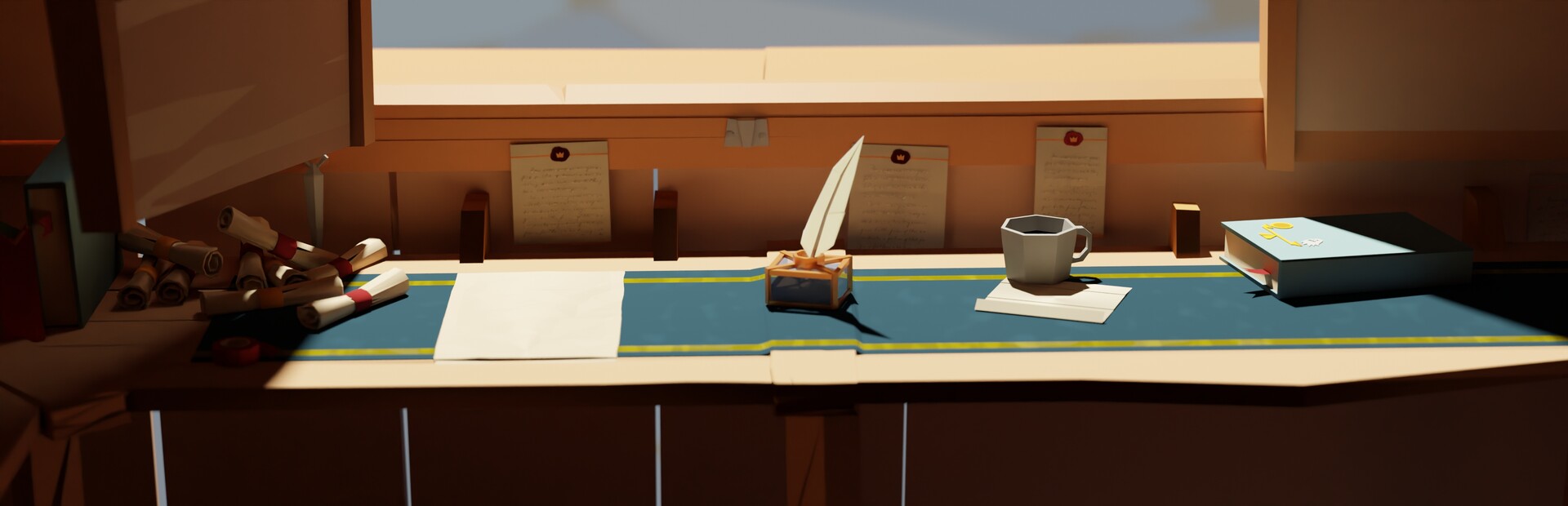 A guard walks into a tavern cover image