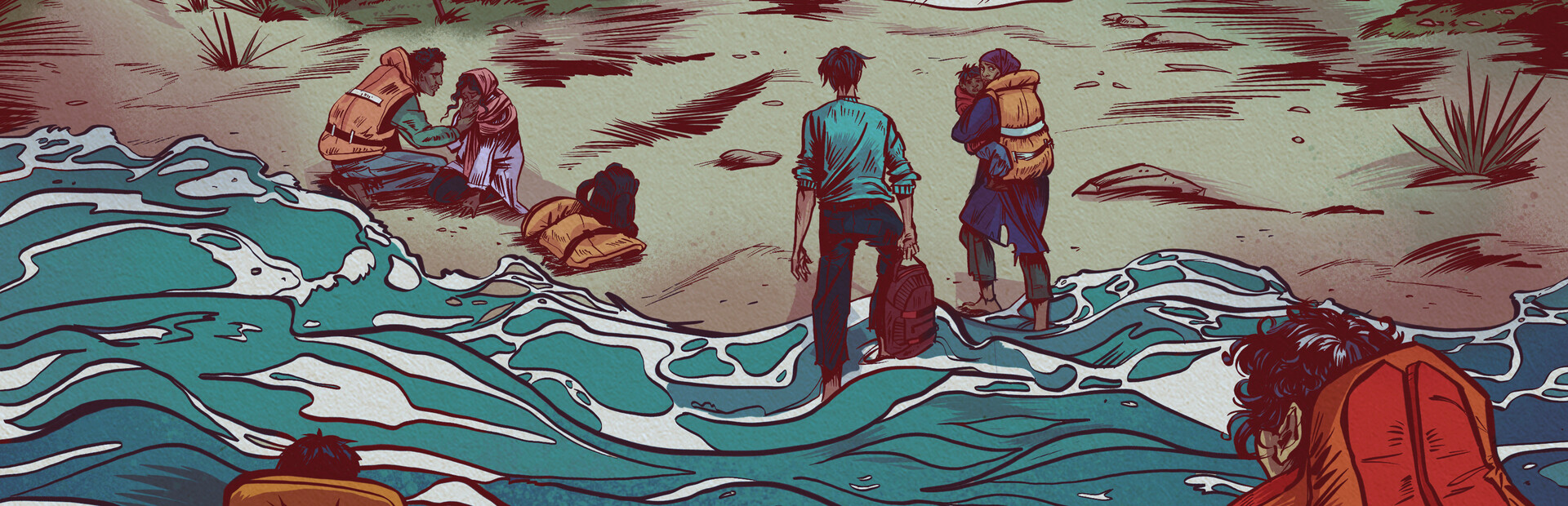 We. The Refugees: Ticket to Europe cover image