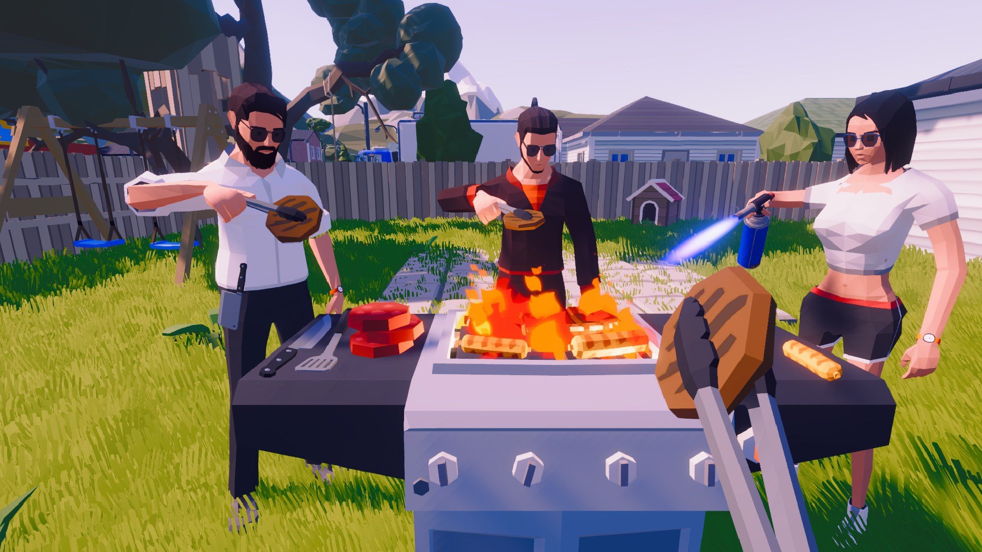 BBQ Simulator: The Squad cover image