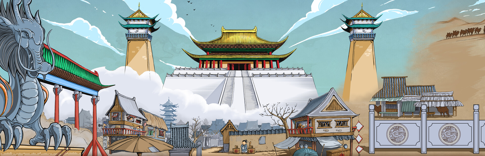 Oriental Dynasty - Silk Road defense war cover image