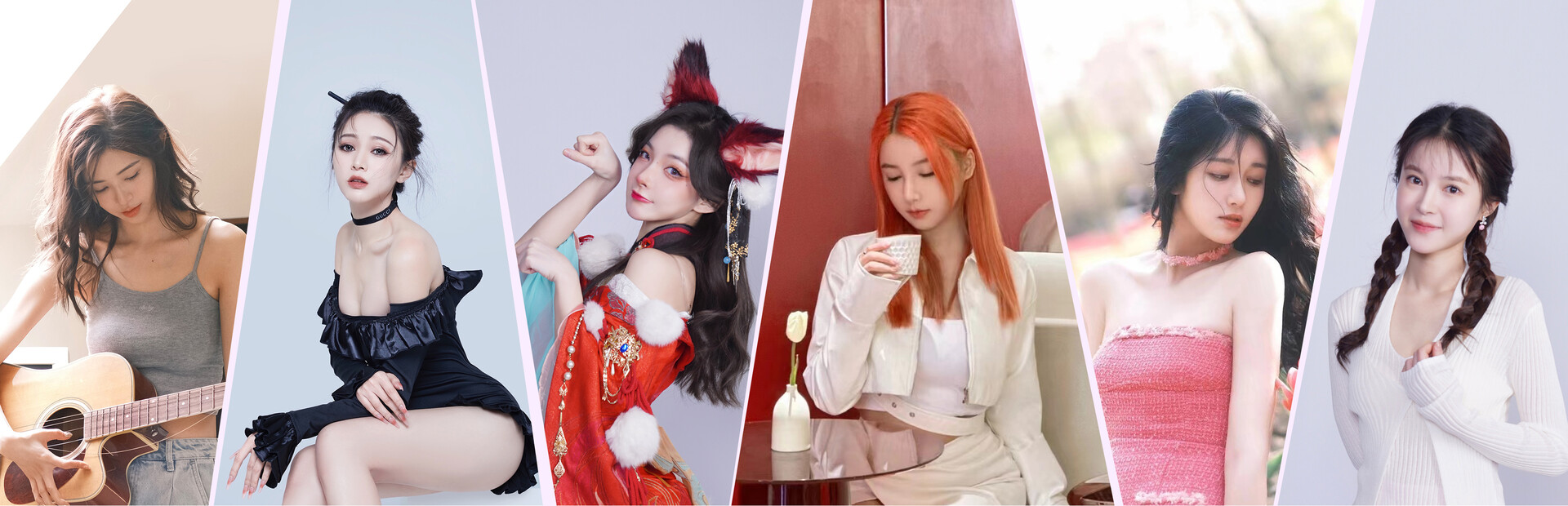 美女,应接不暇 cover image