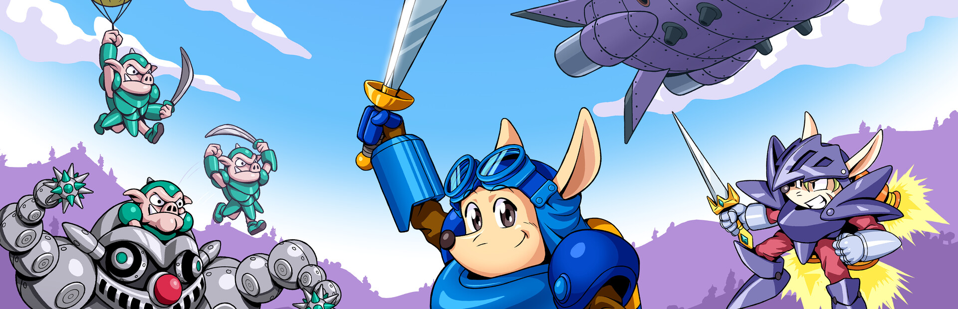 Rocket Knight Adventures: Re-Sparked Collection cover image