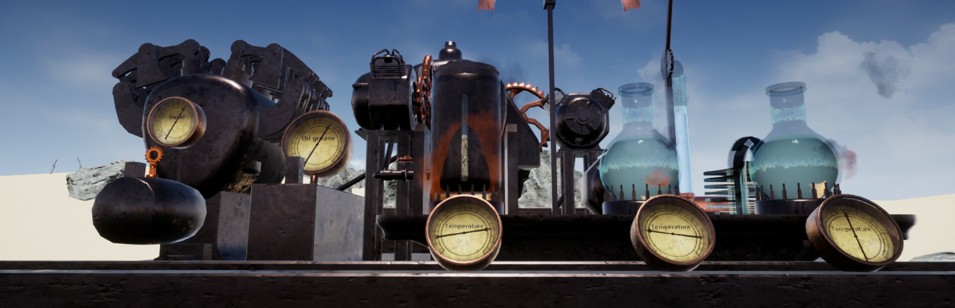 Dune Mechanic : Survive The Steampunk Era Prologue cover image